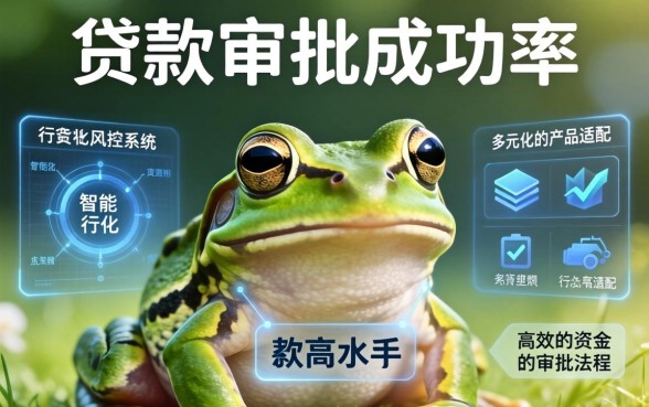 贷款蛙贷款审批通过率与条件详解
