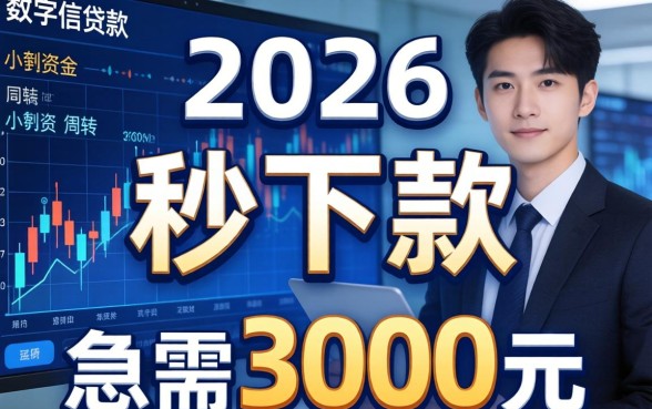 网贷3000秒下款的口子有哪些