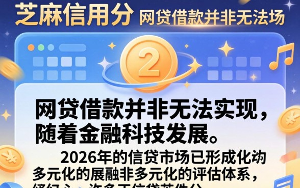 没有芝麻信用怎么网贷借款