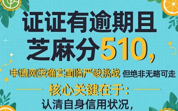 芝麻分510能否网贷成功