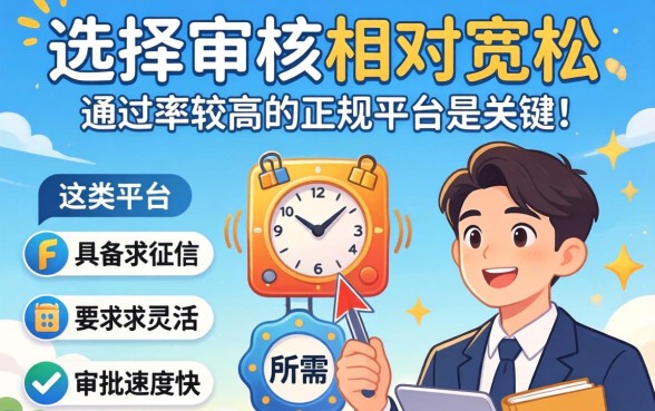 盘点几个容易下款的平台