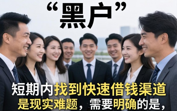 黑户短期快速借钱平台哪个靠谱