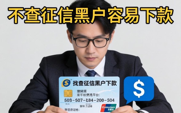 不查征信黑户容易下款的平台有哪些