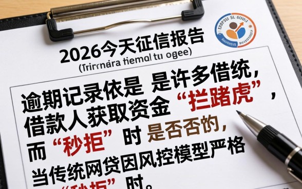 征信逾期网贷秒拒