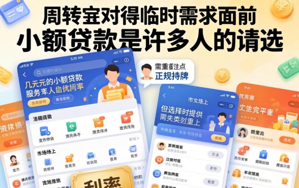 几千块的小额贷款平台有哪些