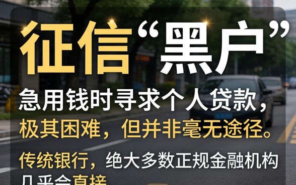 揭秘黑户贷款秒批的5个正规渠道