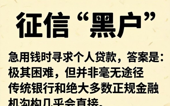揭秘黑户贷款秒批的5个正规渠道