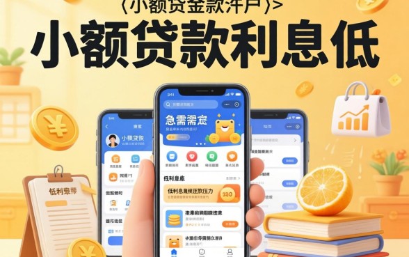 小额贷款利息低的软件有哪些
