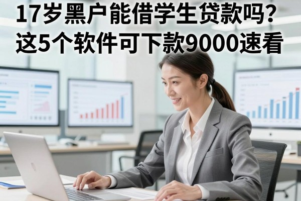 17岁黑户能借学生贷款吗？这5个软件可下款9000速看！