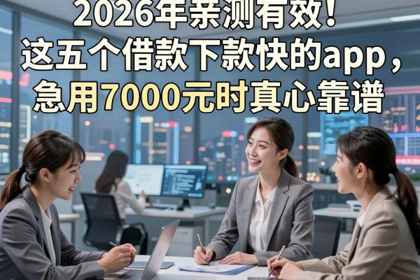 2026年亲测有效!这五个借款下款快的app,急用7000元时真心靠谱