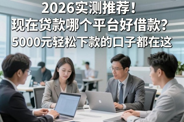 2026实测推荐!现在贷款哪个平台好借款?门槛低、5000元轻松下款的口子都在这