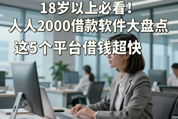 18岁以上必看!人人2000借款软件大盘点,这5个平台借钱超快