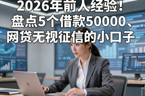 2026年前人经验！盘点5个借款50000、网贷无视征信的小口子
