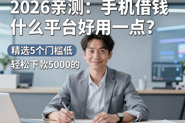 2026亲测:手机借钱什么平台好用一点?顺便精选5个门槛低、轻松下款5000的口子