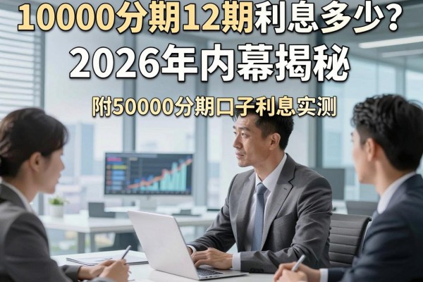 10000分期12期利息多少?2026年内幕揭秘,附50000分期口子利息实测