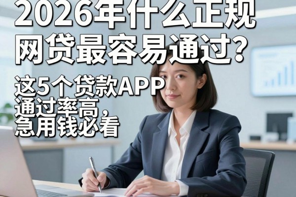 2026年什么正规网贷最容易通过?这5个贷款APP通过率高,急用钱必看!
