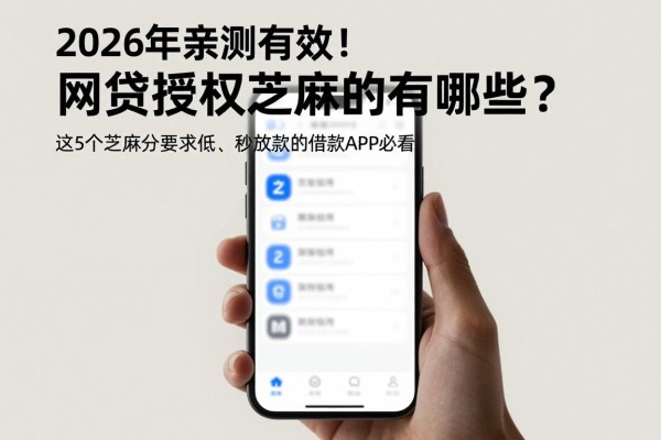2026年亲测有效!网贷授权芝麻的有哪些?这5个芝麻分要求低、秒放款的借款APP必看