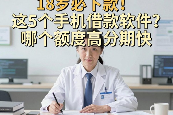 18岁必下款！这5个手机借款软件哪个额度高分期快？