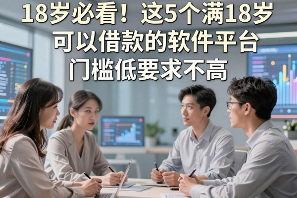 18岁必看!这5个满18岁可以借款的软件平台,门槛低要求不高
