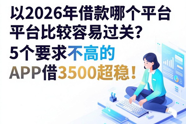 2026年借款哪个平台比较容易过关?这5个要求不高的APP借3500超稳!