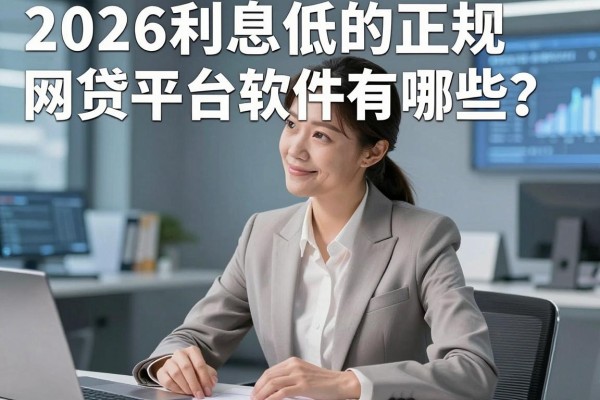 2026利息低的正规网贷平台软件有哪些?深度测评这5个!