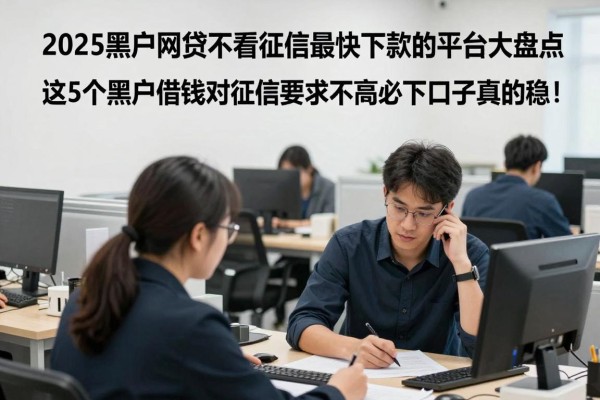 2025黑户网贷不看征信最快下款的平台大盘点,这5个黑户借钱对征信要求不高必下口子真的稳!