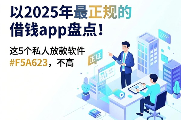 2025年最正规的借钱app盘点!这5个私人放款软件正规且对资质要求不高
