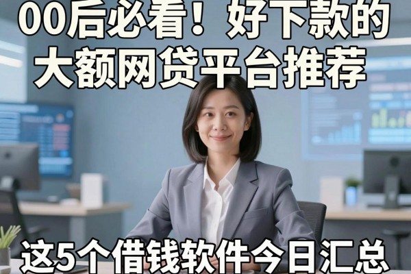 00后必看！好下款的大额网贷平台推荐，这5个借钱软件今日汇总