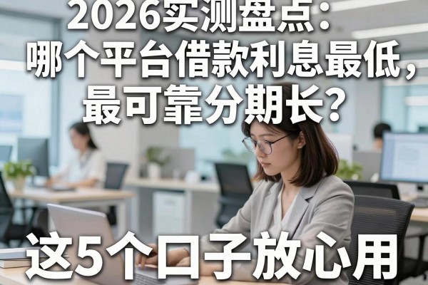 2026实测盘点：哪个平台借款利息最低最可靠分期长？这5个口子放心用