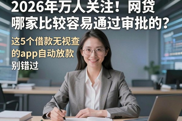 2026年万人关注!网贷哪家比较容易通过审批的?这5个借款无视查的app自动放款别错过