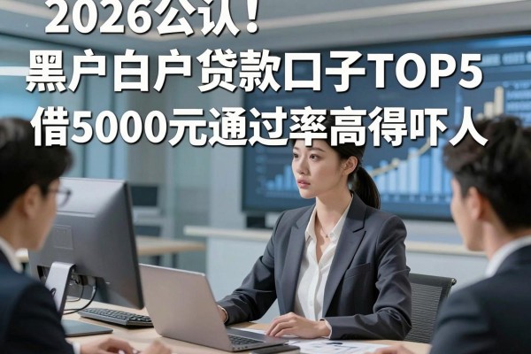 2026公认!黑户白户贷款口子TOP5,借5000元通过率高得吓人