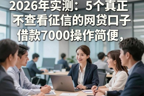 2026年实测：5个真正不查看征信的网贷口子，借款7000操作简便！