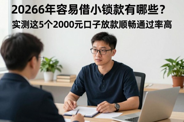 2026年容易借小额贷款有哪些？实测这5个2000元口子放款顺畅通过率高
