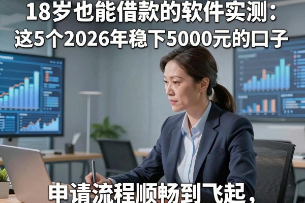 18岁也能借款的软件实测:这5个2026年稳下5000元的口子,申请流程顺畅到飞起