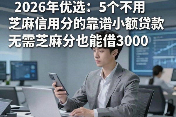 2026年优选:5个不用芝麻信用分的靠谱小额贷款,无需芝麻分也能借3000!