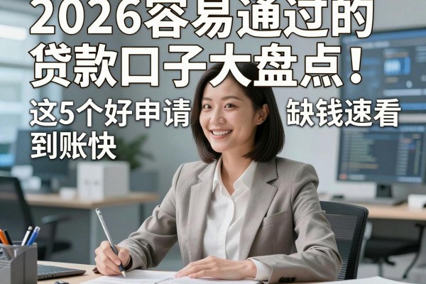 2026容易通过的贷款口子大盘点!这5个好申请到账快,缺钱速看