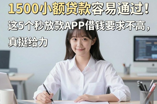 1500小额贷款容易通过!这5个秒放款APP借钱要求不高,真挺给力