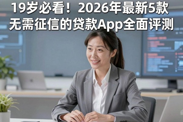 19岁必看！2026年最新5款无需征信的贷款App全面评测