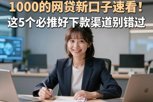 1000的网贷新口子速看！这5个必推好下款渠道别错过