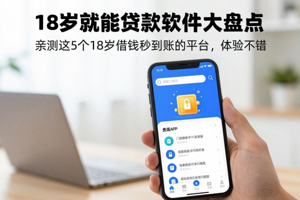 18岁就能贷款软件大盘点!亲测这5个18岁借钱秒到账的平台,体验不错