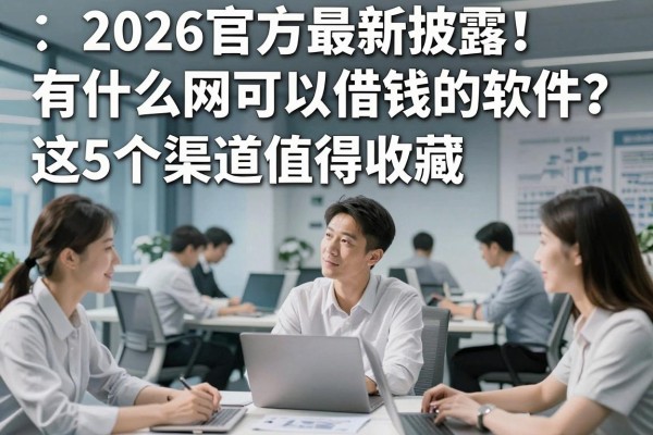 2026官方最新披露!有什么网可以借钱的软件?这5个渠道值得收藏