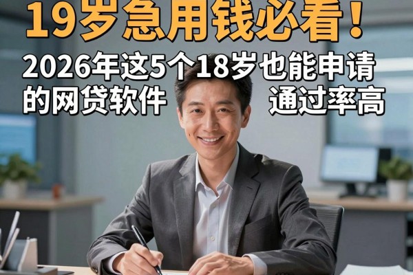 19岁急用钱必看!2026年这5个18岁也能申请的网贷软件通过率高