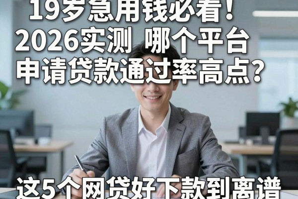 19岁急用钱必看!2026实测哪个平台申请贷款通过率高点?这5个网贷好下款到离谱