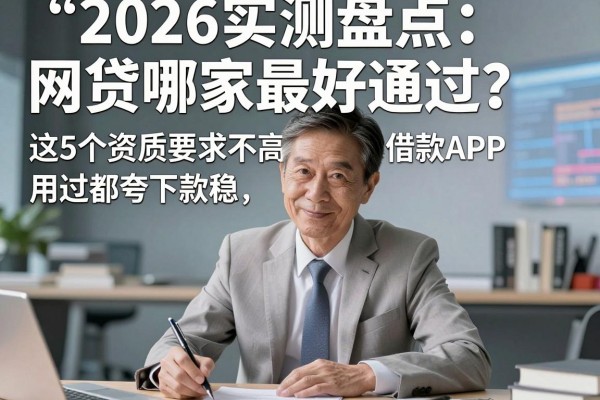 2026实测盘点：网贷哪家最好通过？这5个资质要求不高的借款APP，用过都夸下款稳！