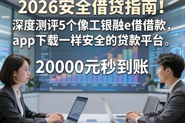 2026安全借贷指南!深度测评5个像工银融e借借款app下载一样安全的贷款平台,20000元秒到账