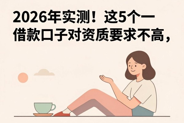 2026年实测!这5个借款口子对资质要求不高,堪称非常容易通过审核的贷款平台