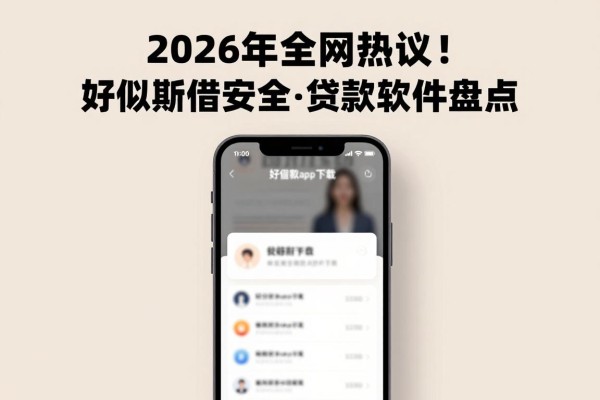 2026年全网热议!类似好分期借款app下载一样安全的贷款软件盘点,这5个借3000对资质要求不高,日常周转超适配