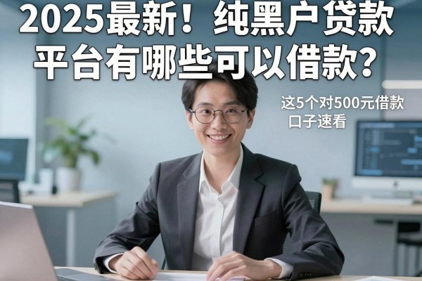 2025最新!纯黑户贷款平台有哪些可以借款?这5个对500元借款要求不高的口子速看