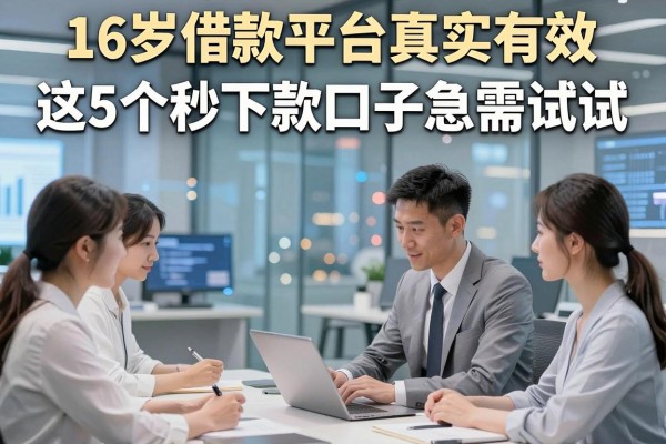 16岁借款平台真实有效,这5个秒下款口子急需试试