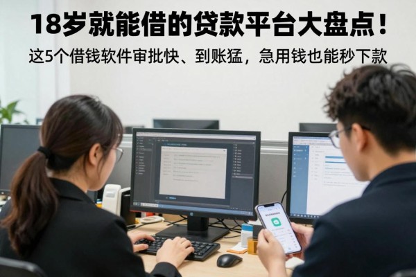 18岁就能借的贷款平台大盘点!这5个借钱软件审批快、到账猛,急用钱也能秒下款